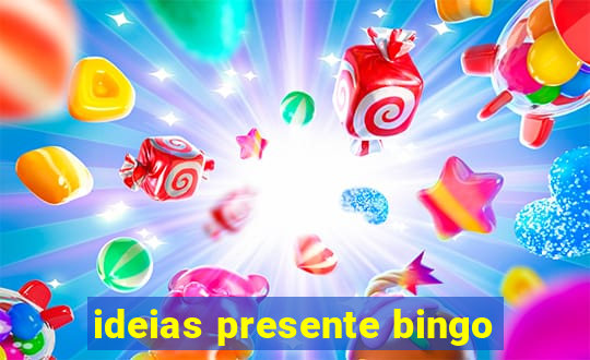 ideias presente bingo